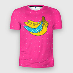 Футболка спортивная мужская Банан 2, цвет: 3D-принт