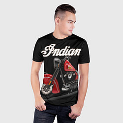 Футболка спортивная мужская Indian 2, цвет: 3D-принт — фото 2