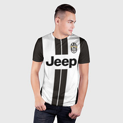 Футболка спортивная мужская Juventus FC: Jeep, цвет: 3D-принт — фото 2