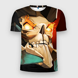 Мужская спорт-футболка Skeleton King