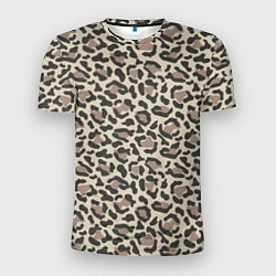 Мужская спорт-футболка Шкура леопарда