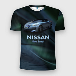 Футболка спортивная мужская Nissan the best, цвет: 3D-принт