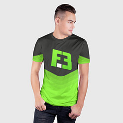 Футболка спортивная мужская FlipSid3 Uniform, цвет: 3D-принт — фото 2