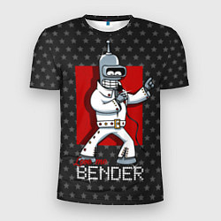 Футболка спортивная мужская Bender Presley, цвет: 3D-принт