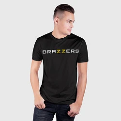 Футболка спортивная мужская Brazzers, цвет: 3D-принт — фото 2