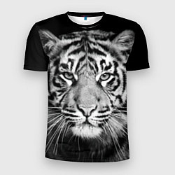 Мужская спорт-футболка Мордочка тигра