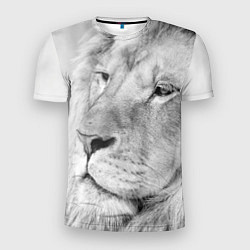 Мужская спорт-футболка Мудрый лев
