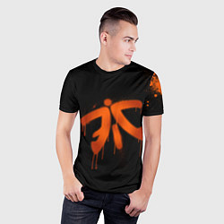 Футболка спортивная мужская Fnatic: Black collection, цвет: 3D-принт — фото 2