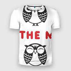 Мужская спорт-футболка Owl: find the moon