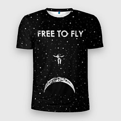 Мужская спорт-футболка Free to Fly