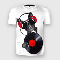 Мужская спорт-футболка DJ бульдог