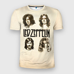 Футболка спортивная мужская Led Zeppelin Guys, цвет: 3D-принт