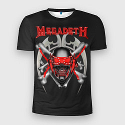 Мужская спорт-футболка Megadeth: Blooded Skull