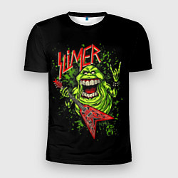 Футболка спортивная мужская Slayer Slimer, цвет: 3D-принт