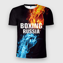 Мужская спорт-футболка Boxing Russia