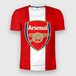 Футболка спортивная мужская Arsenal FC: Red line, цвет: 3D-принт