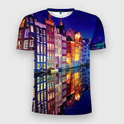 Мужская спорт-футболка Амстердама - Нидерланды