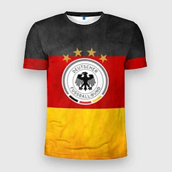 Футболка спортивная мужская Сборная Германии, цвет: 3D-принт