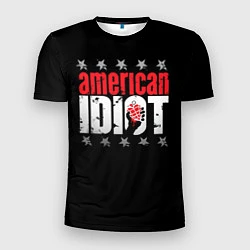 Мужская спорт-футболка Green Day: American idiot
