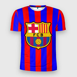 Футболка спортивная мужская Barca FCB Club, цвет: 3D-принт