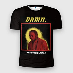 Футболка спортивная мужская Kendrick Lamar: DAMN, цвет: 3D-принт