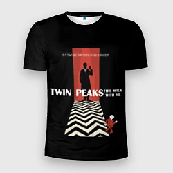 Футболка спортивная мужская Twin Peaks Man, цвет: 3D-принт