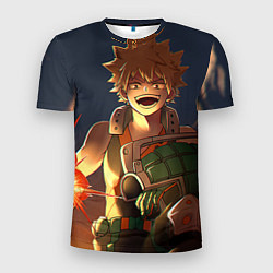 Мужская спорт-футболка Моя геройская академия