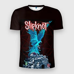 Футболка спортивная мужская Орел группа Slipknot, цвет: 3D-принт