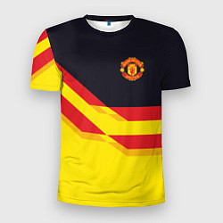 Футболка спортивная мужская Manchester United, цвет: 3D-принт