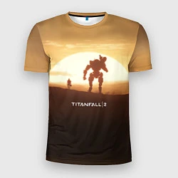 Футболка спортивная мужская Titanfall 2: Sunrise, цвет: 3D-принт