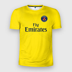 Футболка спортивная мужская PSG FC: Neymar Away 17/18, цвет: 3D-принт