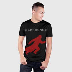 Футболка спортивная мужская Blade Runner, цвет: 3D-принт — фото 2