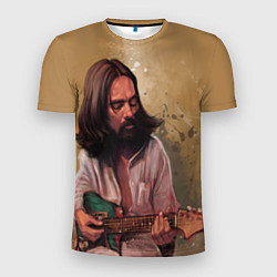 Мужская спорт-футболка George Harrison: Guitarist