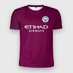 Футболка спортивная мужская Man City FC: Sterling Away 17/18, цвет: 3D-принт