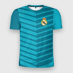 Футболка спортивная мужская FC Real Madrid: Reverse, цвет: 3D-принт