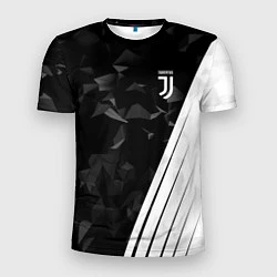Футболка спортивная мужская FC Juventus: Abstract, цвет: 3D-принт