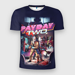 Футболка спортивная мужская Payday Two, цвет: 3D-принт