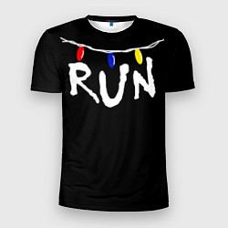 Мужская спорт-футболка Stranger Things RUN