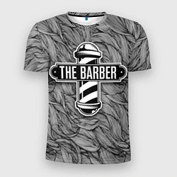 Футболка спортивная мужская The Barber, цвет: 3D-принт