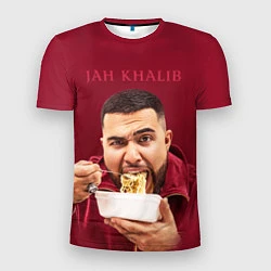 Футболка спортивная мужская Jah Khalib: Eat Wok, цвет: 3D-принт