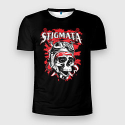 Мужская спорт-футболка Stigmata Skull
