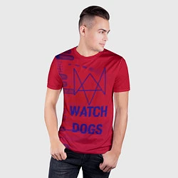 Футболка спортивная мужская Watch Dogs: Hacker Collection, цвет: 3D-принт — фото 2