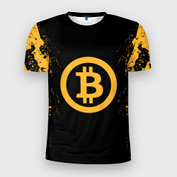 Мужская спорт-футболка Bitcoin Master