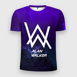 Мужская спорт-футболка Alan Walker: Space Collection