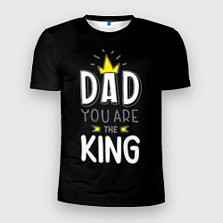 Мужская спорт-футболка Dad you are the King