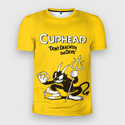 Мужская спорт-футболка Cuphead: Black Devil