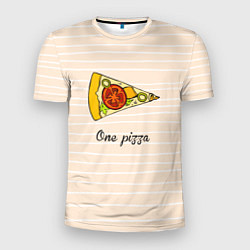 Мужская спорт-футболка One Love - One pizza