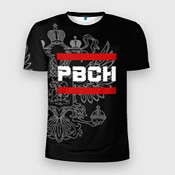 Мужская спорт-футболка РВСН: герб РФ