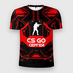 Мужская спорт-футболка CS:GO - Сергей
