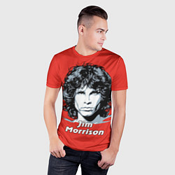 Футболка спортивная мужская Jim Morrison, цвет: 3D-принт — фото 2